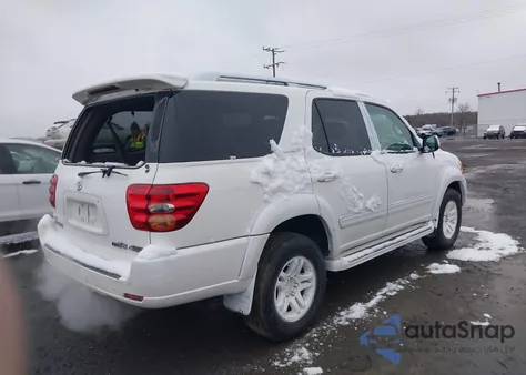 2004 Toyota Sequoia Limited V8 from USA, damaged, VIN 5TDBT48A84S216699